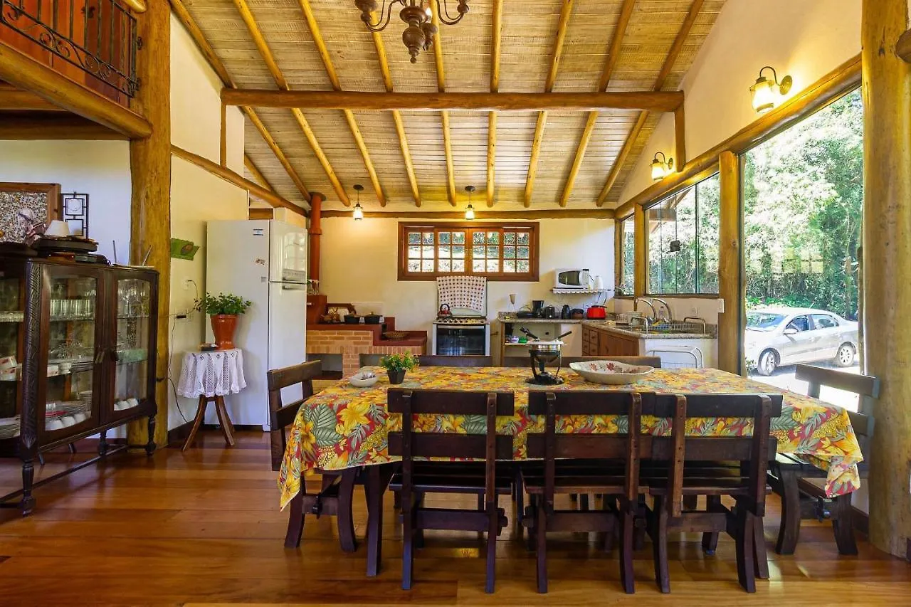 Casa Com Area Gourmet Perto Do Parque Amantikir Villa Campos do Jordao 0*,  Brazil